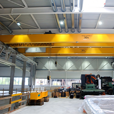 Çift Kiriş Tavan Vinci