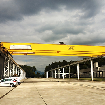 Çift Kiriş Tavan Vinci