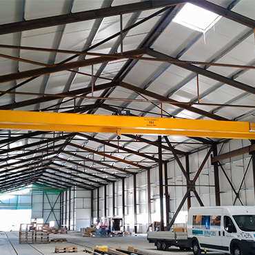 Çift Kiriş Tavan Vinci