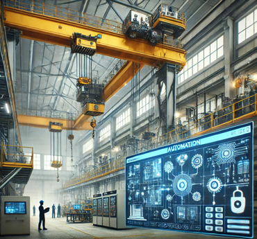 Gezer Vinçlerde Endüstriyel Otomasyon ve Kontrol Sistemleri